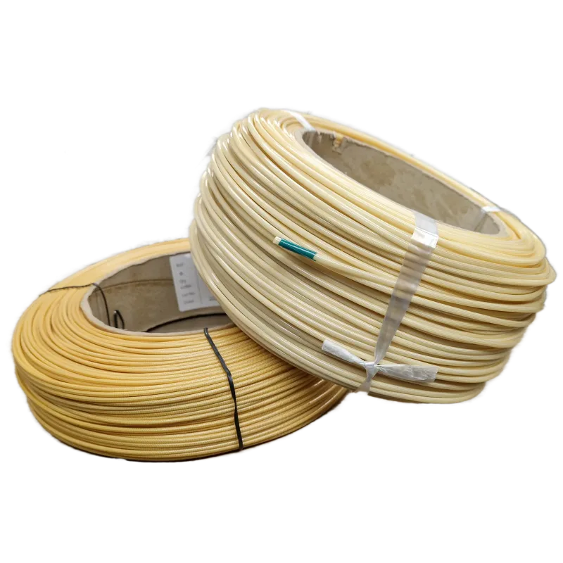 GAINE VERRE POLYURETHANNE jaune 4MM