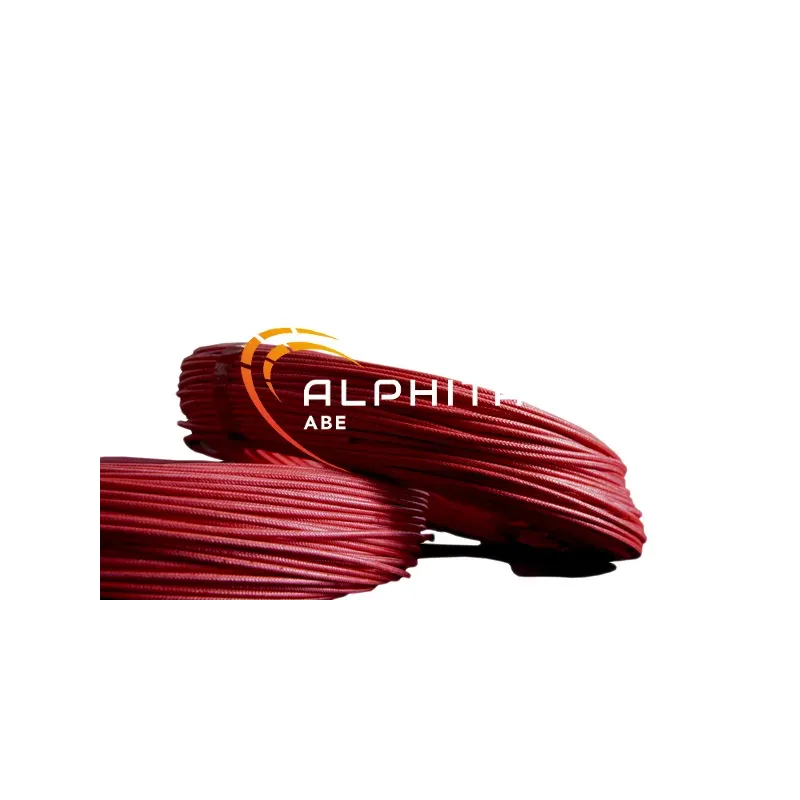 CABLE SIF-GL SILICONE TRESSE 0.5 ROUGE CUIVRE NU